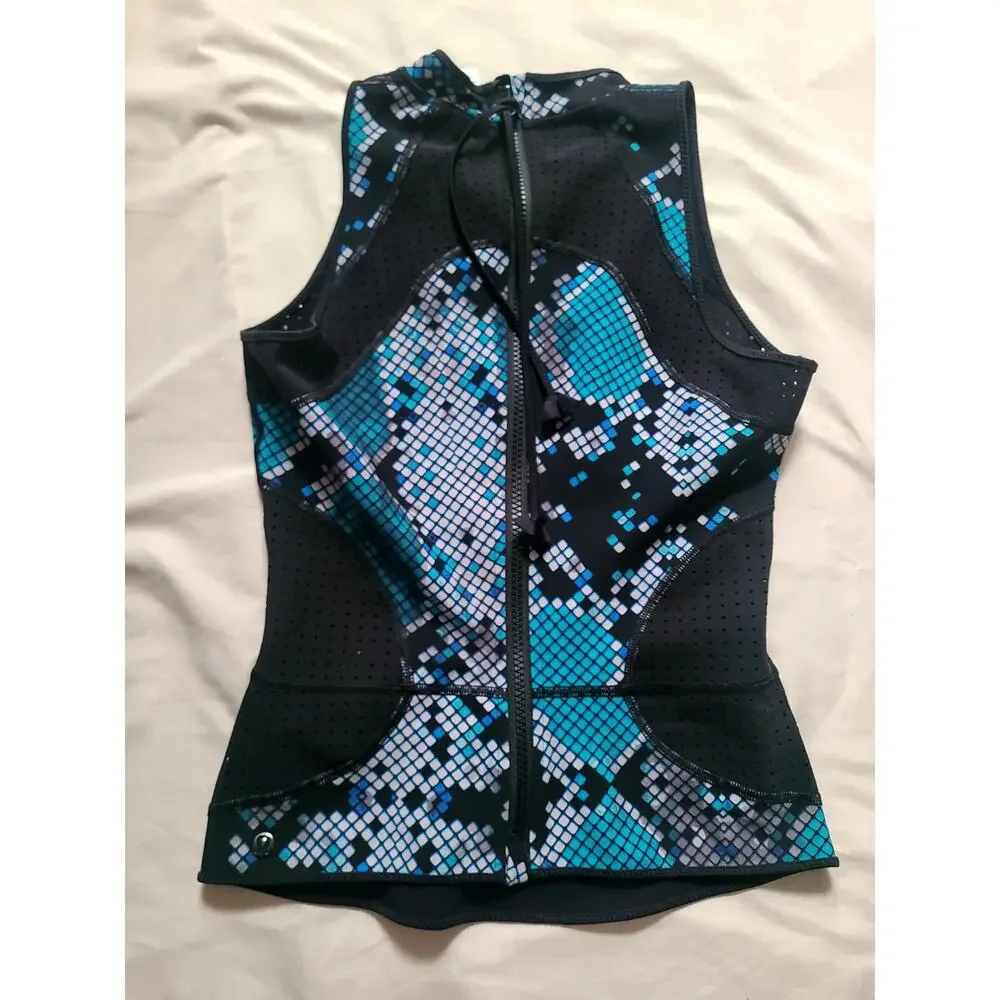 Lululemon Salty Swim Rashie & High Waist Bikini Set Size 6